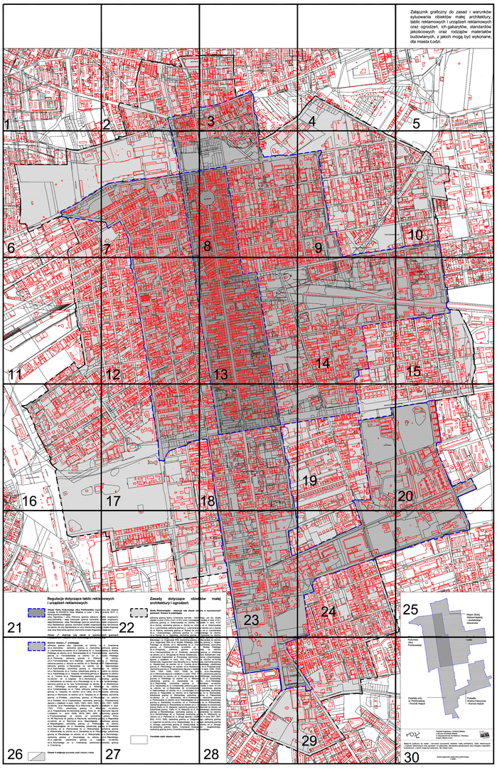 Mapa obszarów dla kodeksu reklamowego